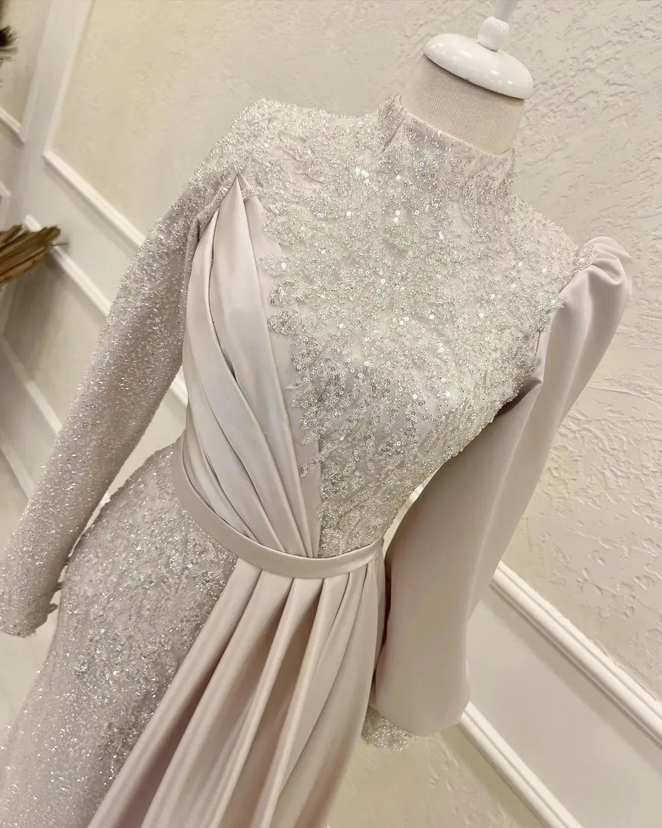 Couture Noura Tesettür Modest Evening Dress – Merhaba Boutique