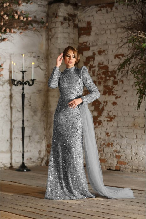 Alya Modest Evening Dress