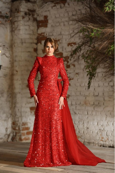 Alya Modest Evening Dress