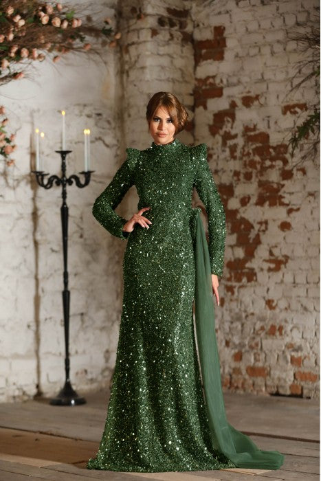 Alya Modest Evening Dress Merhaba Boutique Alya Modest Evening Dress Merhaba Boutique