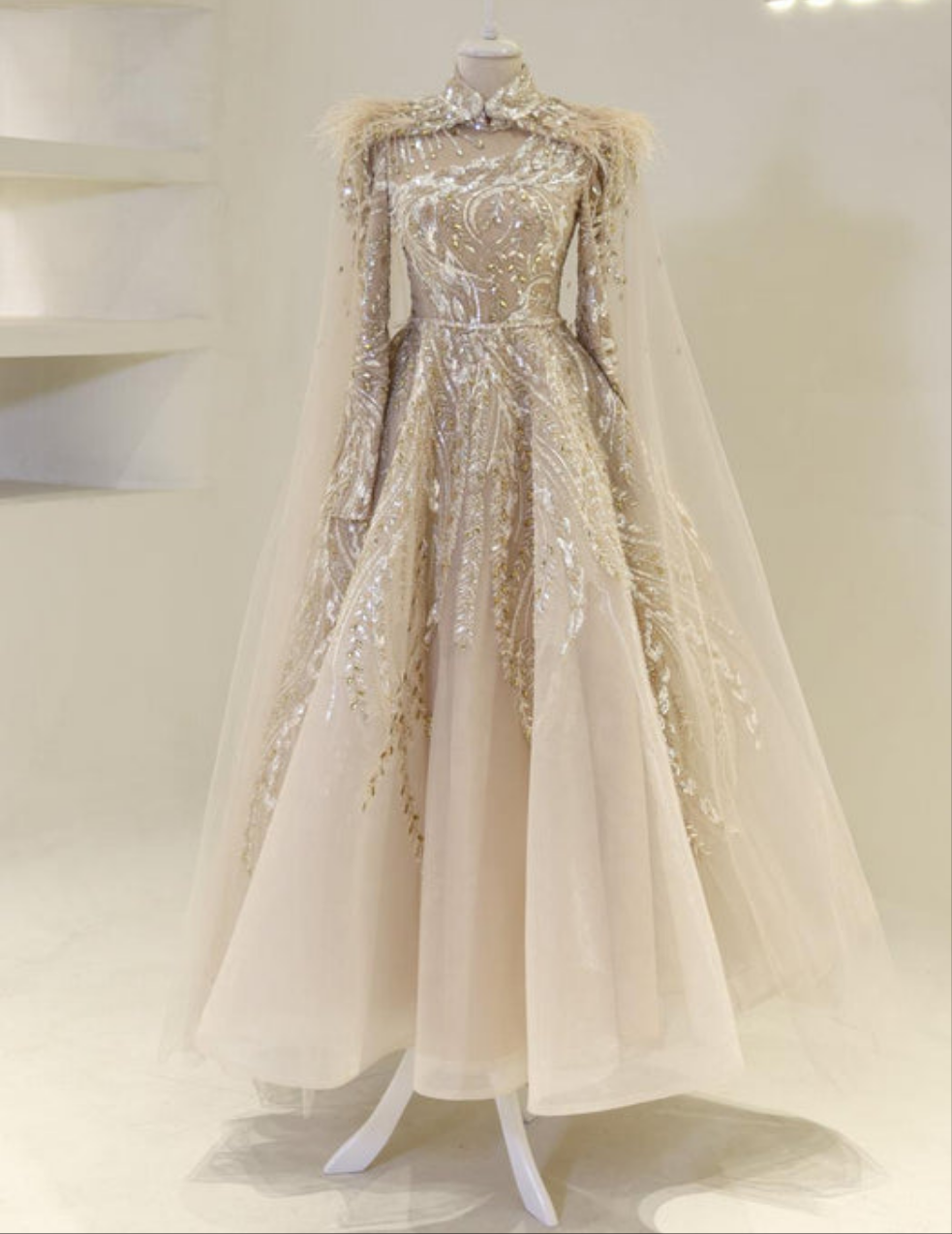 Jelina Modest Evening Dress