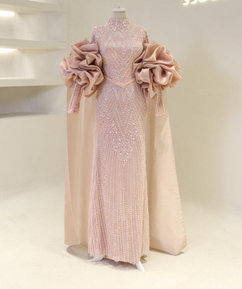 Couture Velle Modest Evening Dress