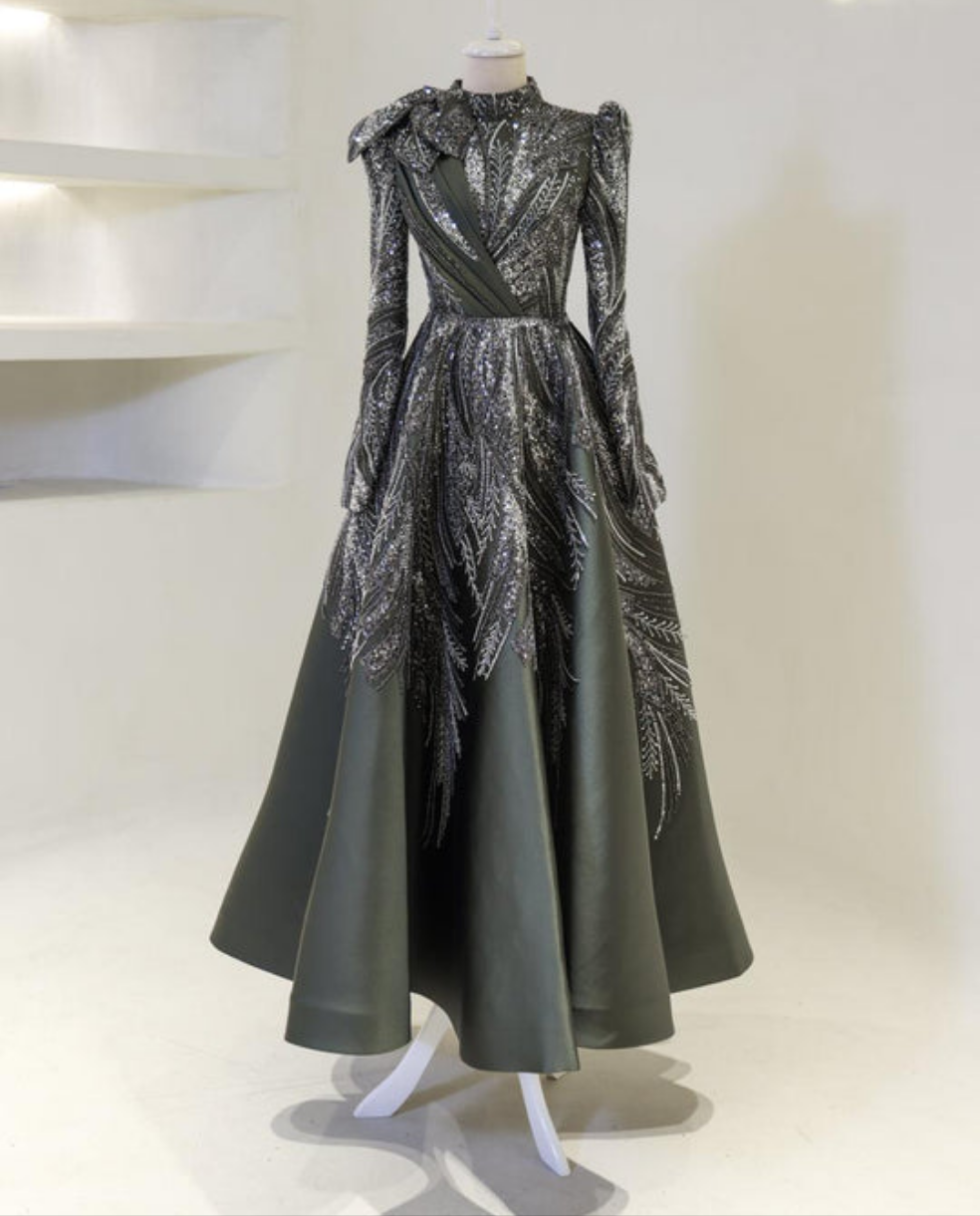 Lana Modest Evening Dress