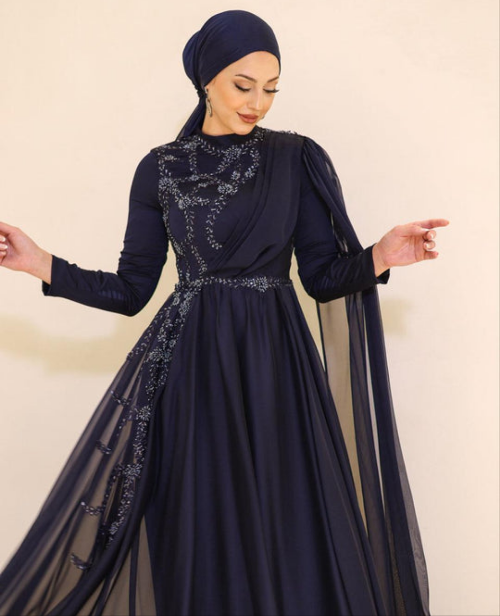 Halil Modest Evening Dress