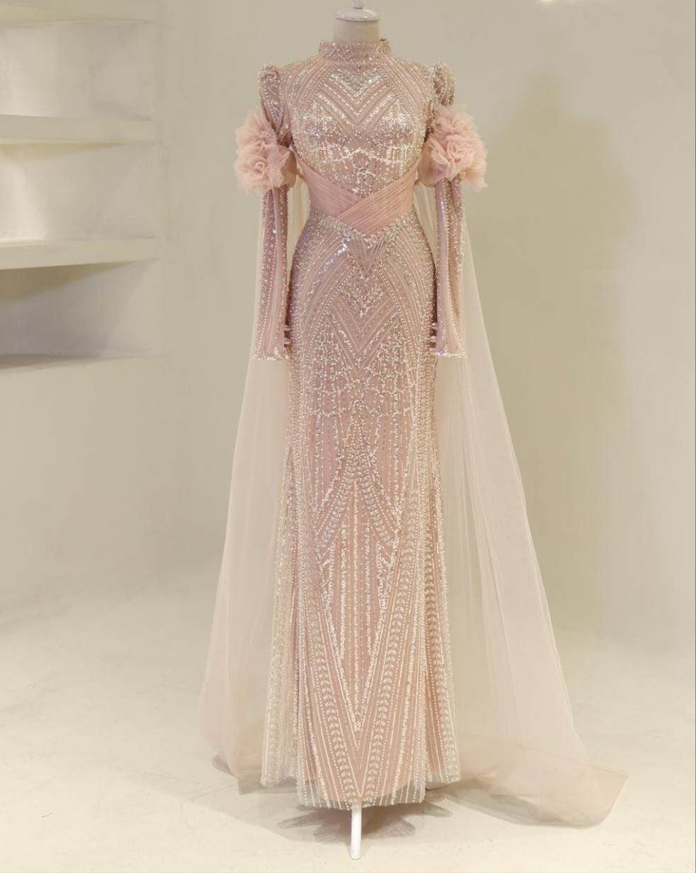 Couture Hafsa Modest Evening Dress
