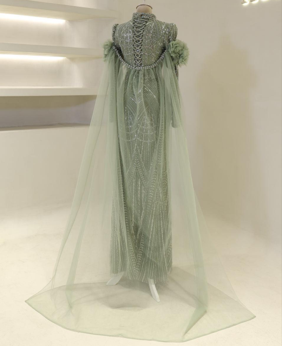 Couture Hafsa Modest Evening Dress