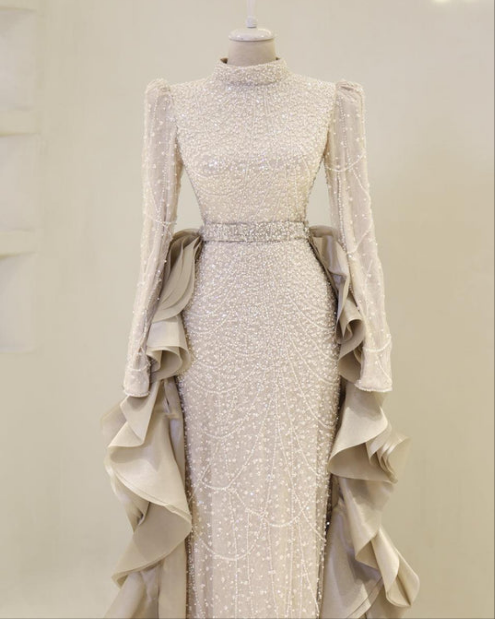 Couture Giana Tesettür Modest Evening Dress