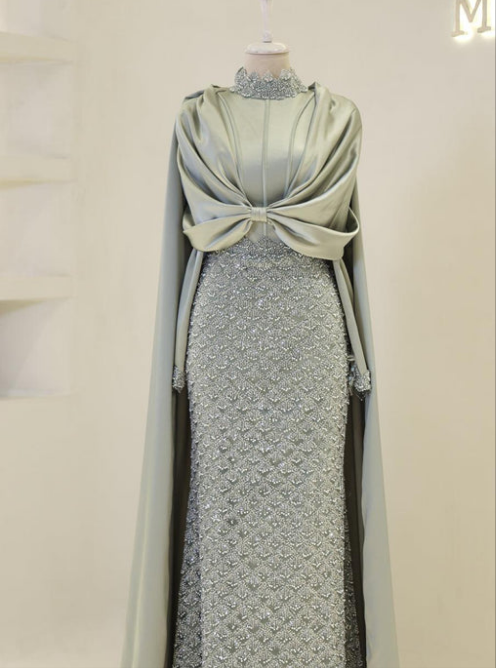 Couture Azeline Tesettür Modest Evening Dress