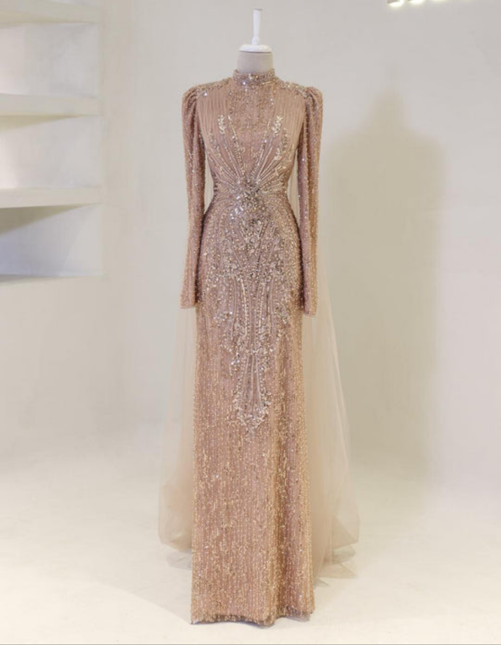 Couture Sena Modest Evening Dress