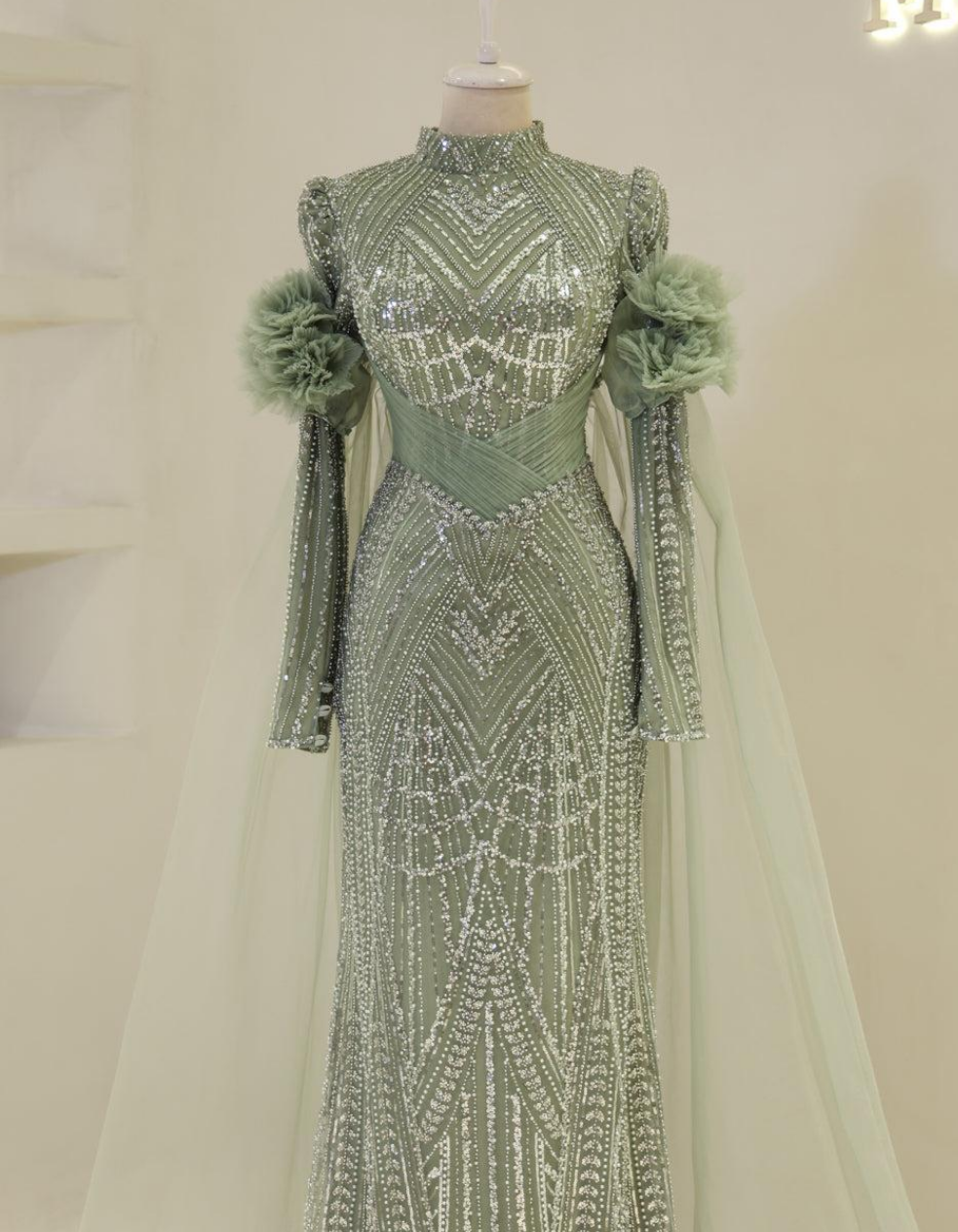 Couture Hafsa Modest Evening Dress