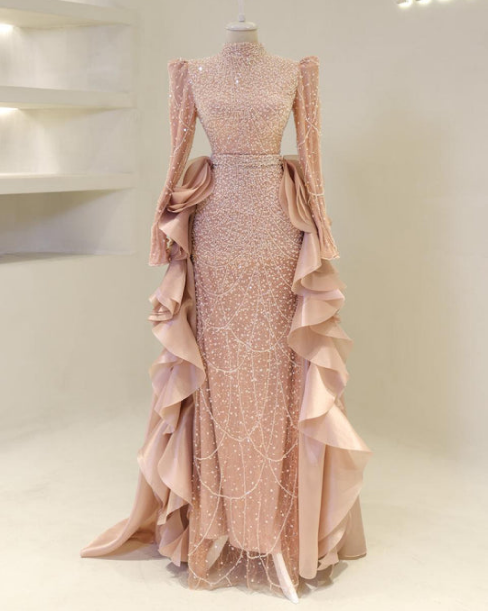 Couture Gaia Tesettür Modest Evening Dress