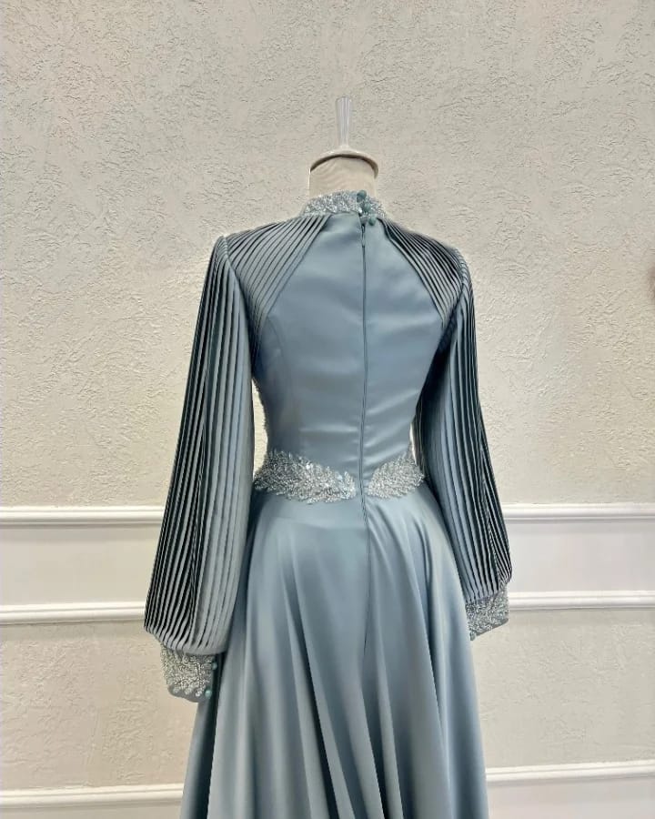 Couture Madinah Modest Evening Dress – Merhaba Boutique Couture Madinah Modest Evening Dress – Merhaba Boutique