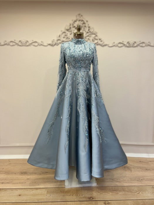 Victoria Modest Evening Dress