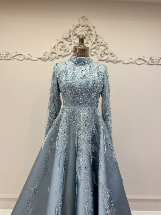 Victoria Modest Evening Dress