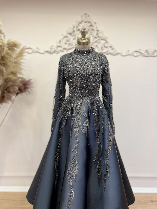 Victoria Modest Evening Dress Merhaba Boutique Victoria Modest Evening Dress Merhaba Boutique