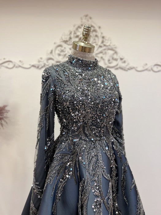 Victoria Modest Evening Dress