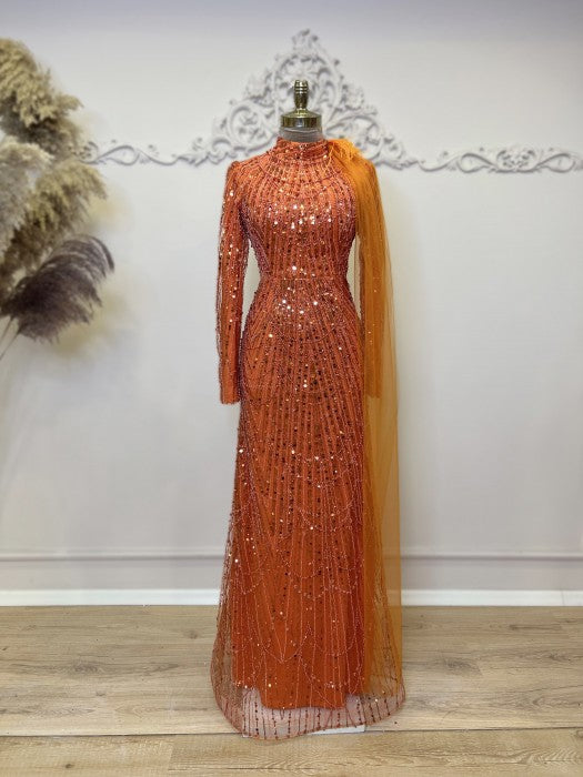 Ahu Tesettür Modest Evening Dress