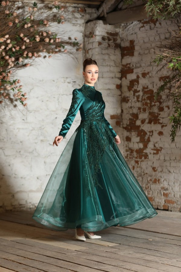 Gozde Modest Evening Dress