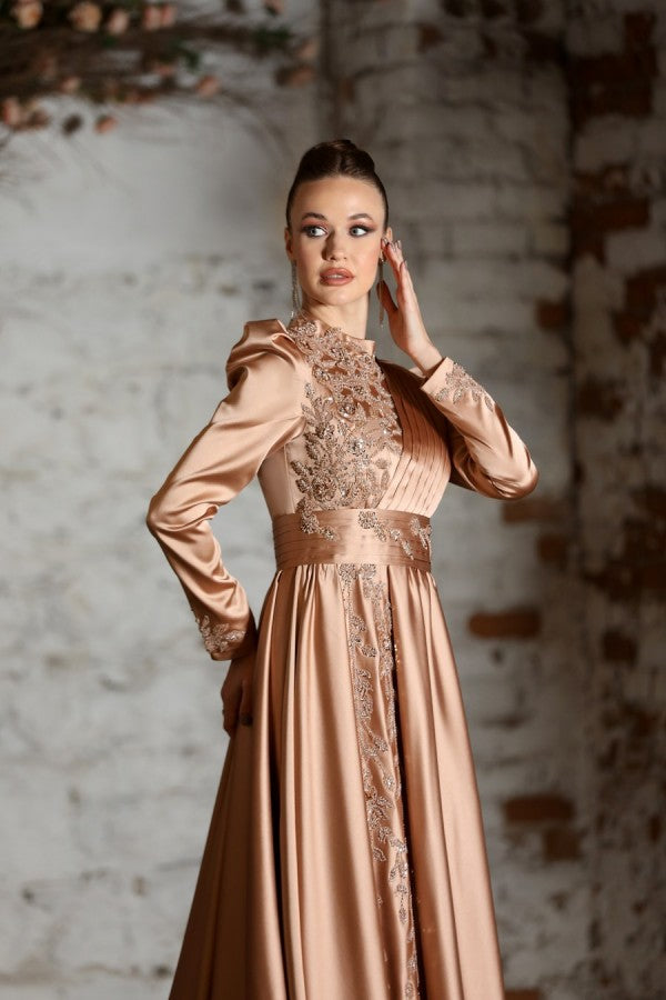 Bahar Modest Evening Dress