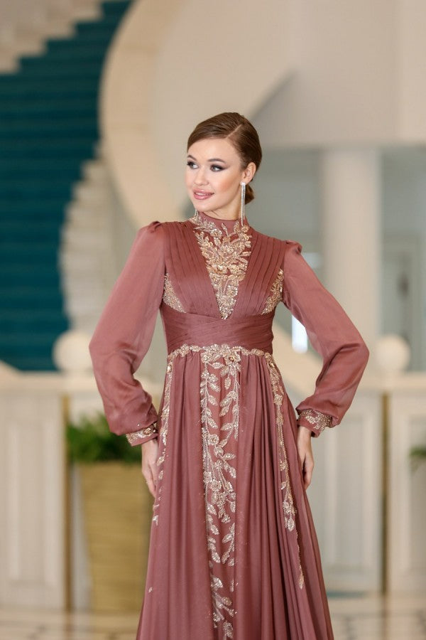 Seyran Modest Evening Dress