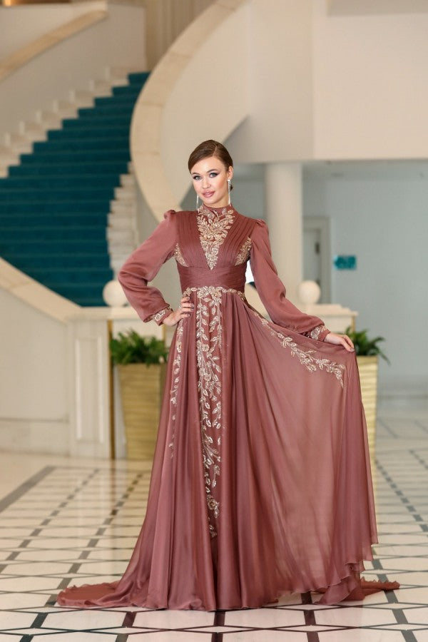 Seyran Modest Evening Dress