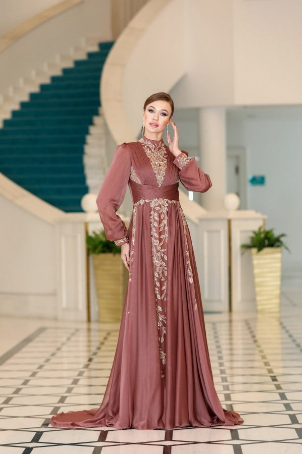 Seyran Modest Evening Dress