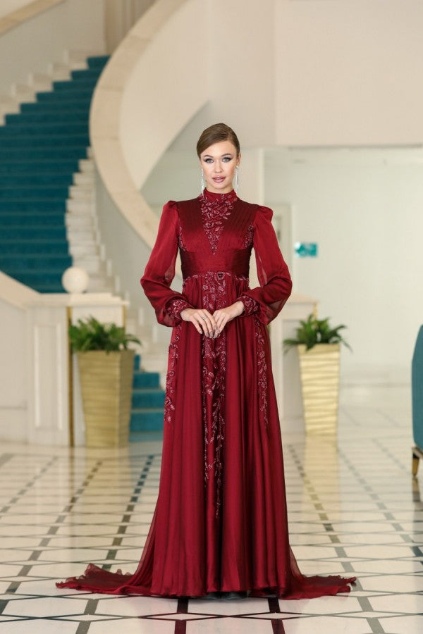 Seyran Modest Evening Dress
