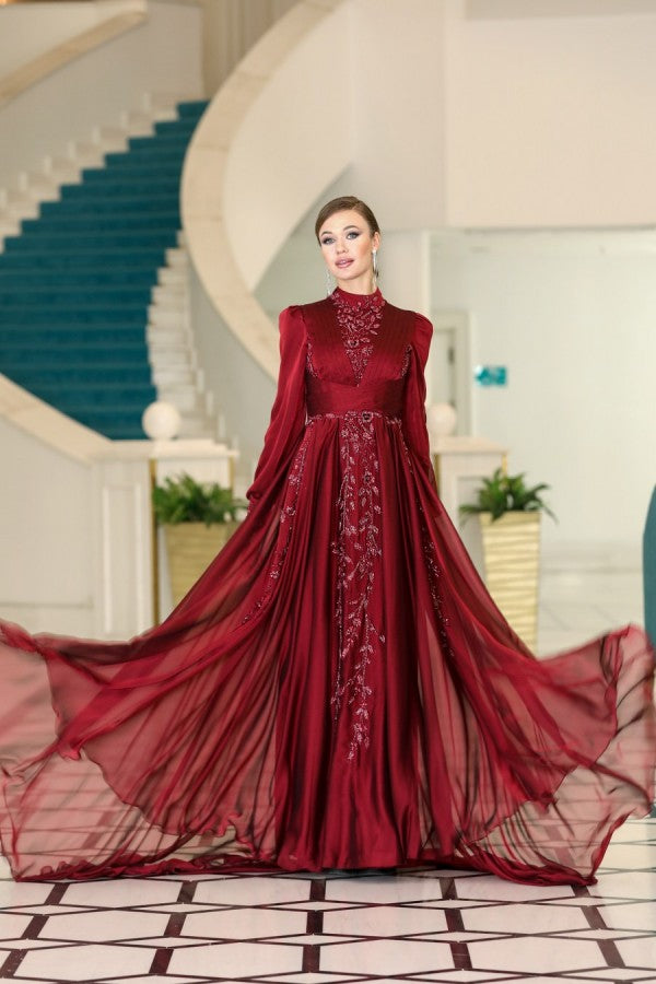 Seyran Modest Evening Dress