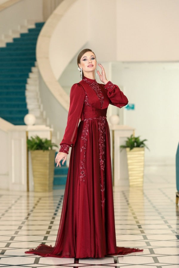 Seyran Modest Evening Dress