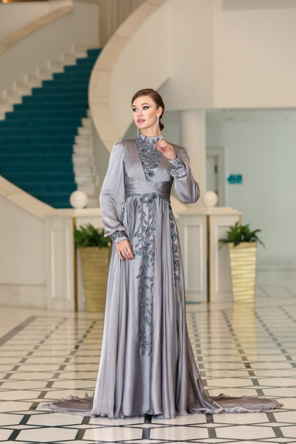 Seyran Modest Evening Dress