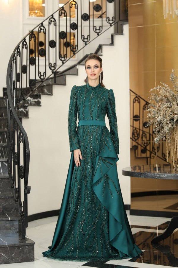 Sahra Modest Evening Dress