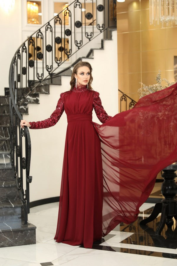 Elif Modest Evening Dress