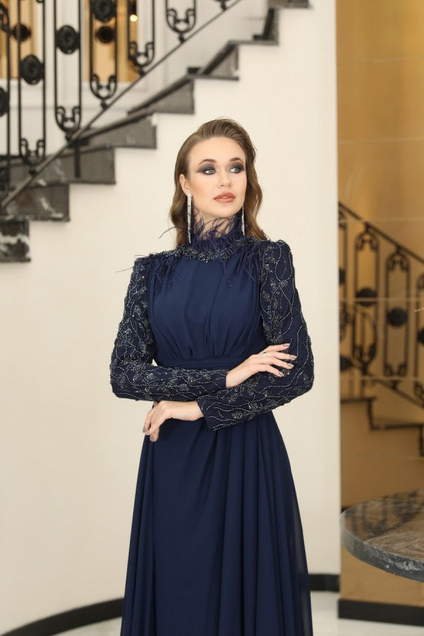 Elif Modest Evening Dress