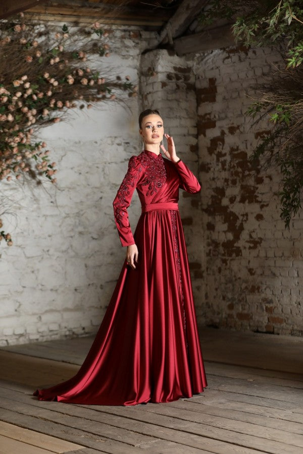 Mahidevran Modest Evening Dress