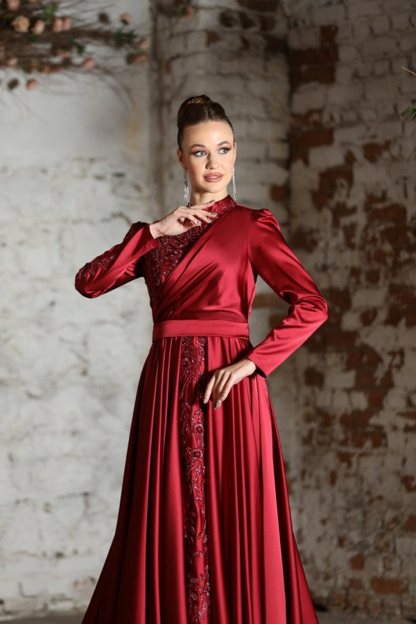 Mahidevran Modest Evening Dress