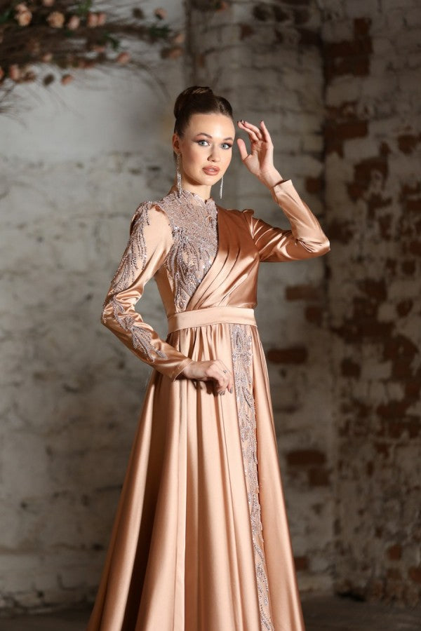 Mahidevran Modest Evening Dress Merhaba Boutique Mahidevran Modest Evening Dress Merhaba Boutique