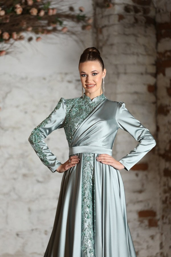 Mahidevran Modest Evening Dress