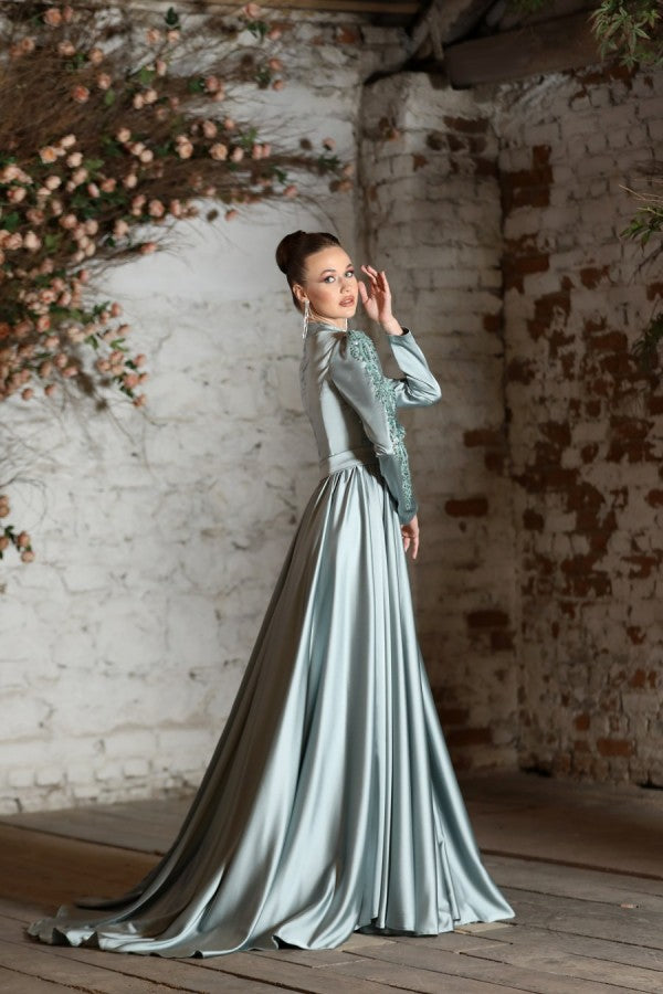 Mahidevran Modest Evening Dress