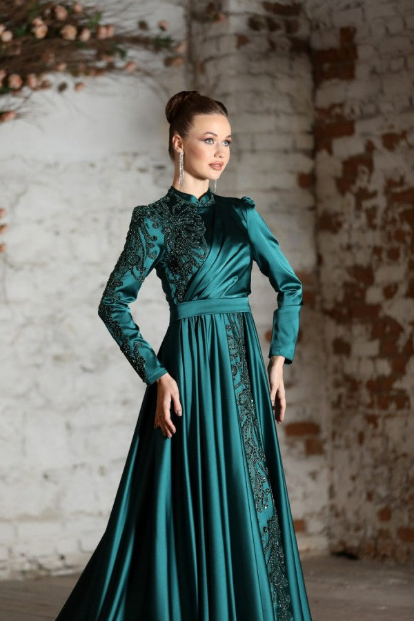 Mahidevran Modest Evening Dress