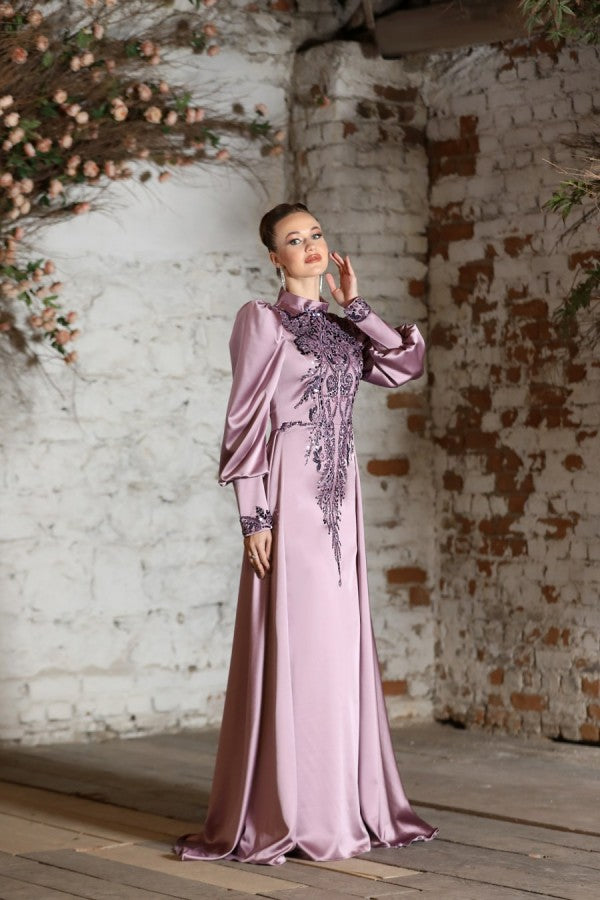 Ceren Modest Evening Dress