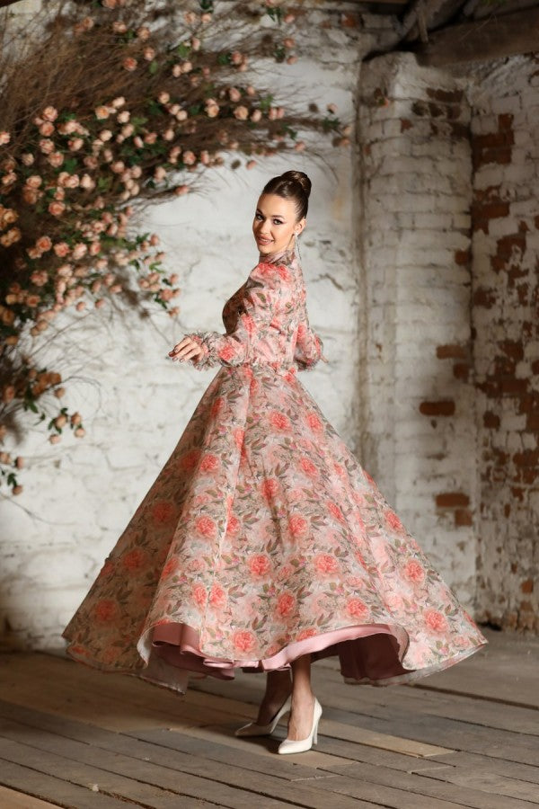 Flora Modest Evening Dress