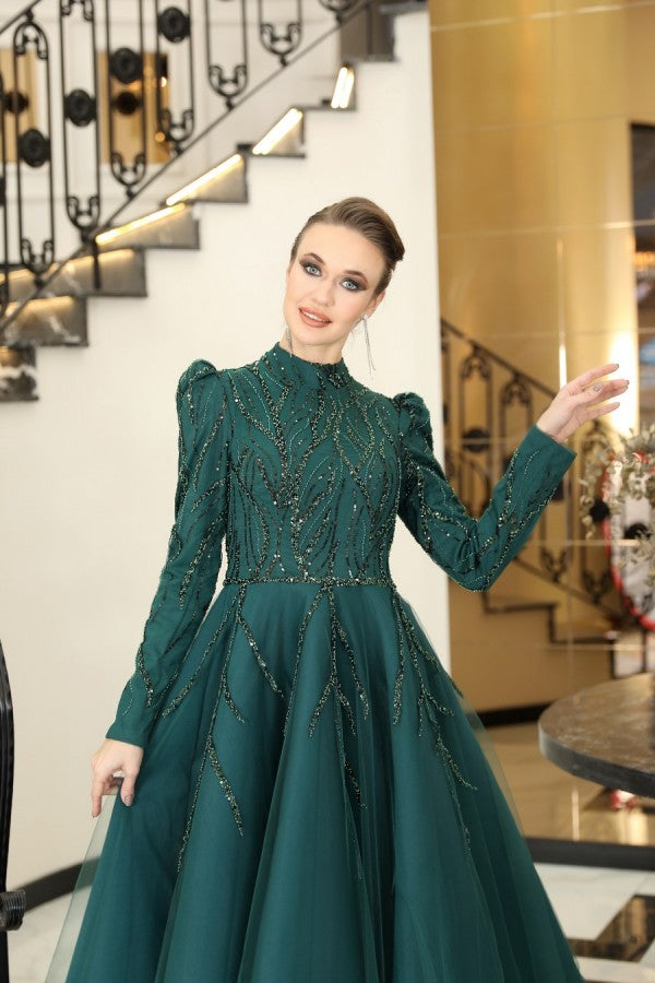 Yakut  Modest Evening Dress