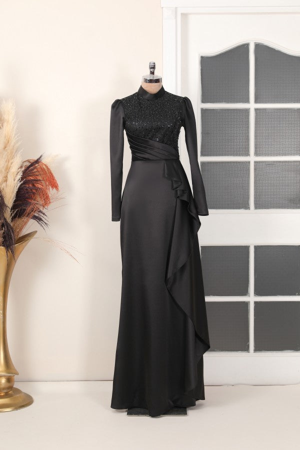 Adriana Modest Evening Dress