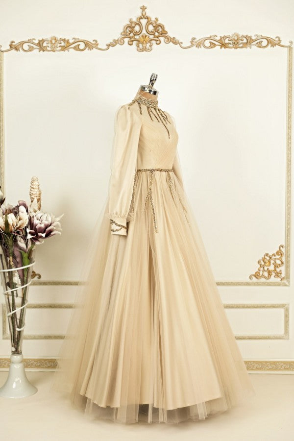 Aysima Modest Evening Dress