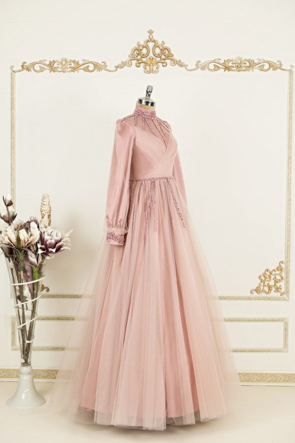Aysima Modest Evening Dress