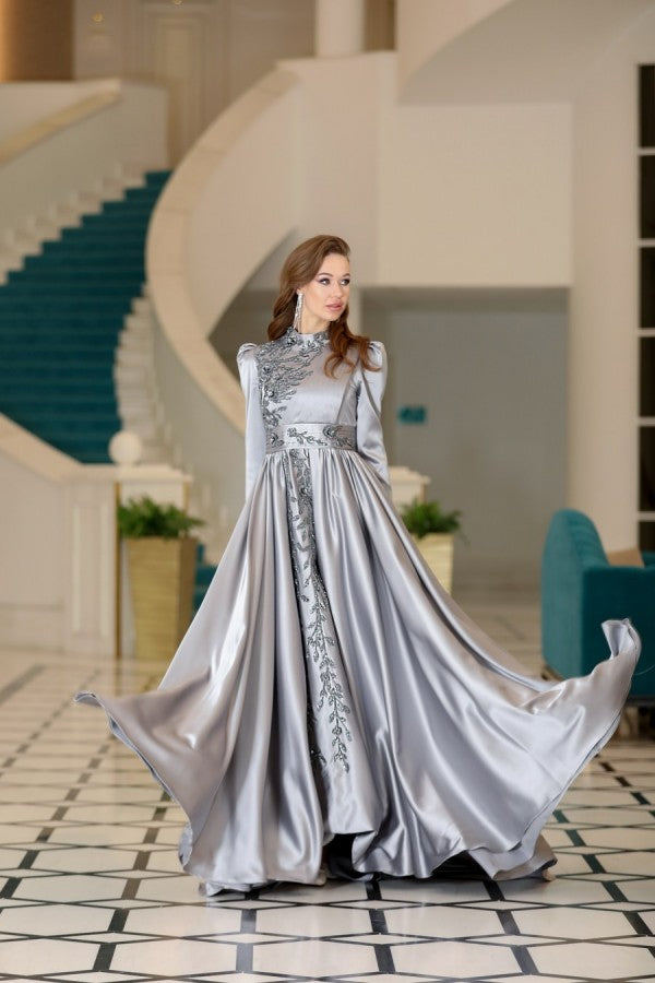 Bahar Modest Evening Dress