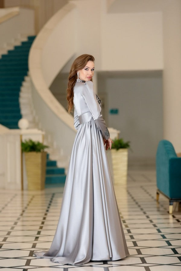 Bahar Modest Evening Dress