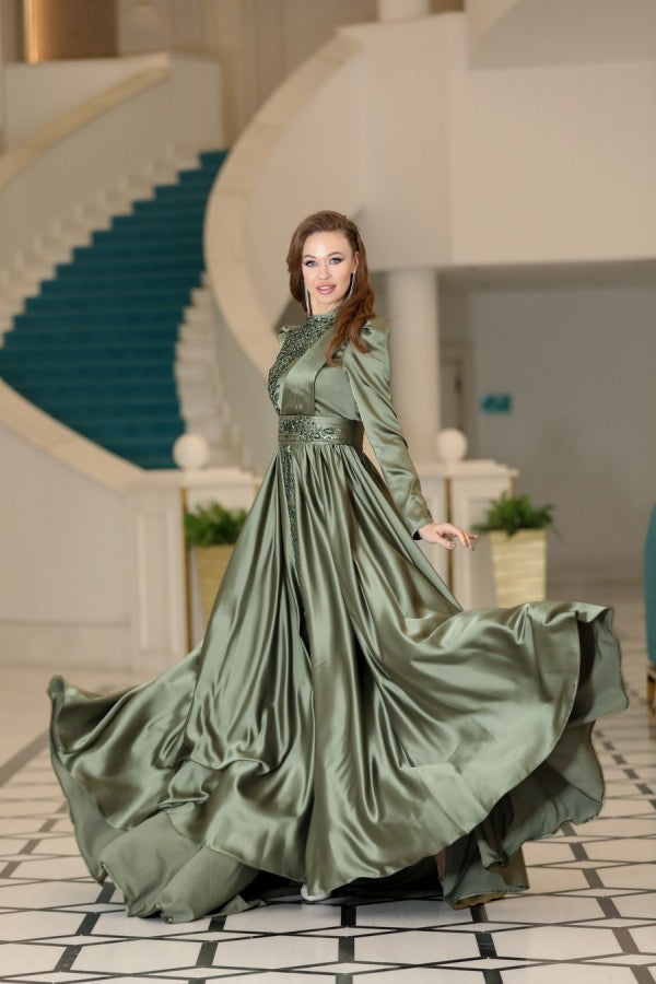 Bahar Modest Evening Dress Merhaba Boutique Bahar Modest Evening Dress Merhaba Boutique