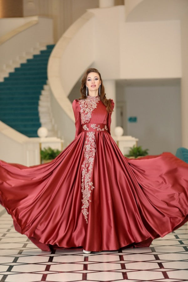 Bahar Modest Evening Dress