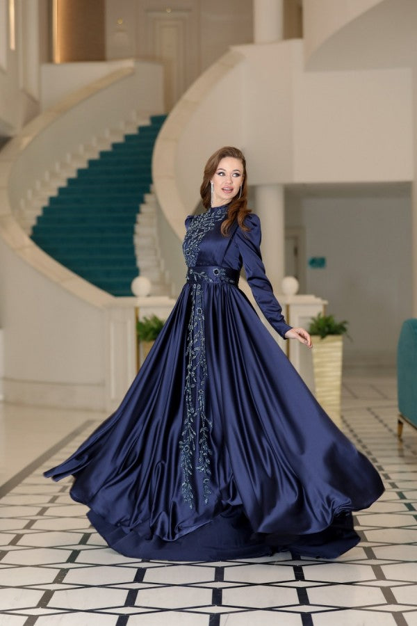 Bahar Modest Evening Dress